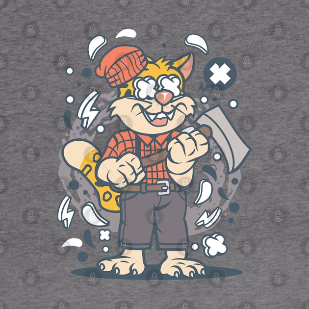 Leopard lumberjack by ShirtyLife